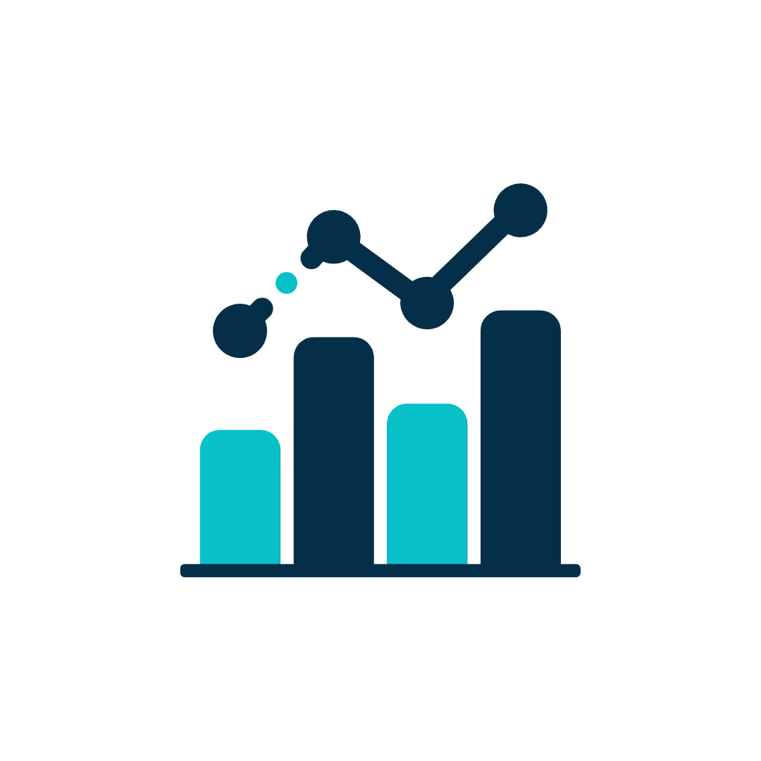 Measurement chart icon